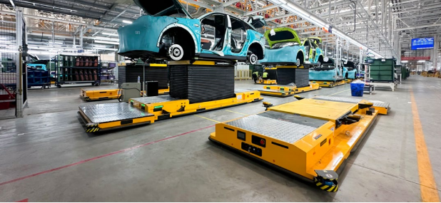 南京長安AGV小車項目